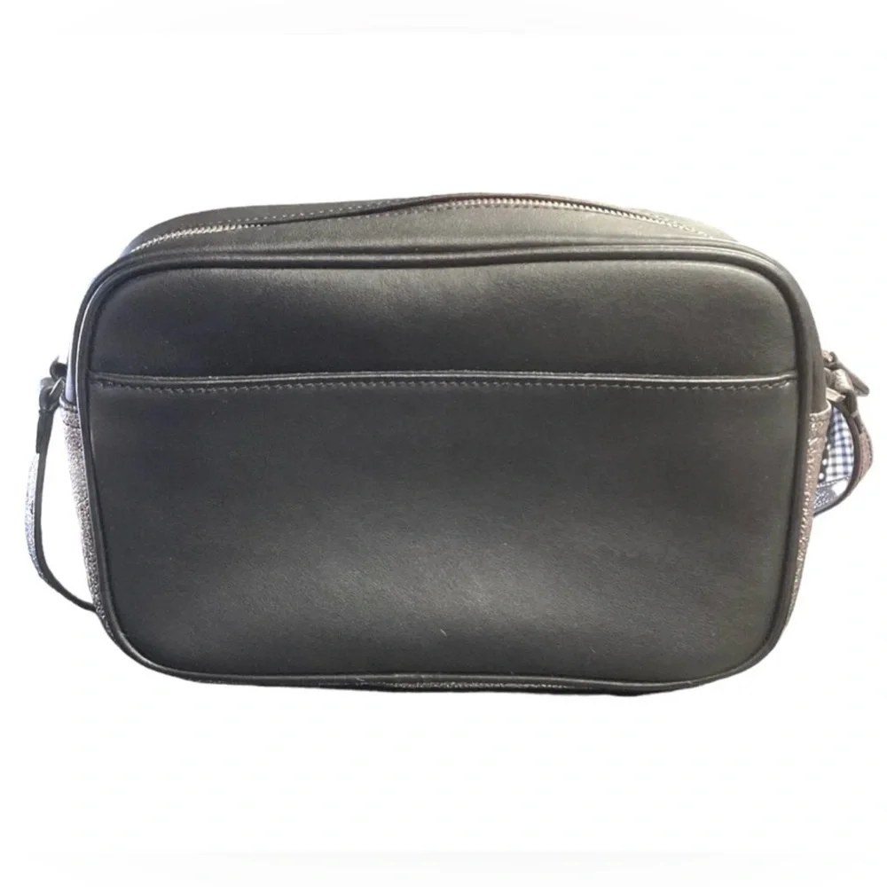 GILI Got It Love It Black Leather crossbody Purse